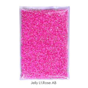 Wholesale Jelly AB Resin Non-Hot Fix Rhinestones