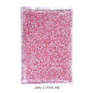 Wholesale Jelly AB Resin Non-Hot Fix Rhinestones