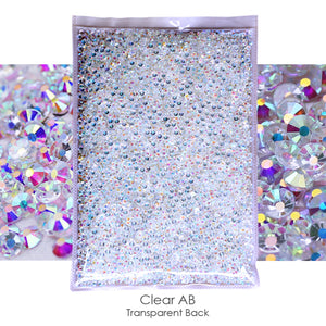 Wholesale Jelly AB Resin Non-Hot Fix Rhinestones