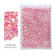 Load image into Gallery viewer, Bulk Package 2-6mm Mix Sizes Resin Non-Hot Fix Rhinestones