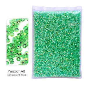 Bulk Package 2-6mm Mix Sizes Resin Non-Hot Fix Rhinestones