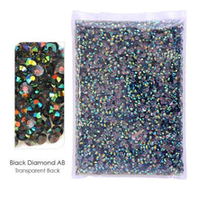 Load image into Gallery viewer, Bulk Package 2-6mm Mix Sizes Resin Non-Hot Fix Rhinestones