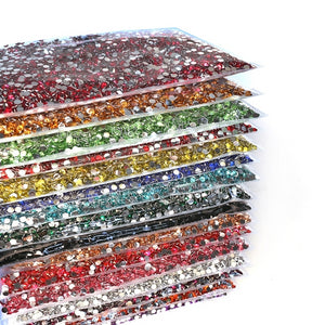 Wholesale Jelly AB Resin Non-Hot Fix Rhinestones